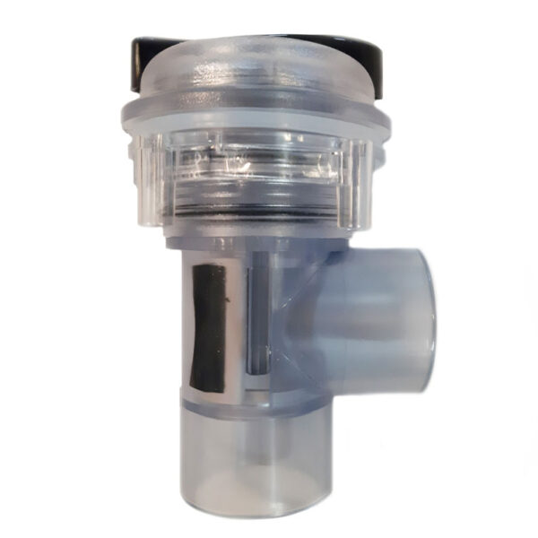 1" PROSEAL ON OFF VALVE ASSEMBLY CLEAR PVC VALVE - Image 2