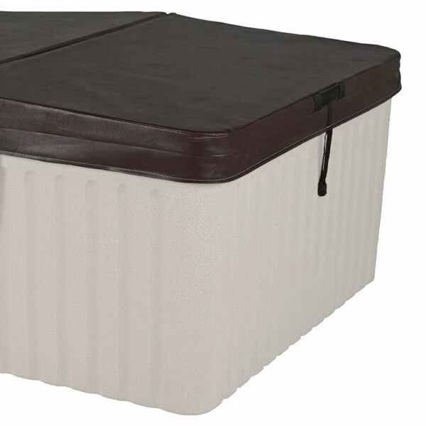 Spa Cover Cyprus - 70.5" x 61" Rectangle - Walnut Drop Ship Only, Please allow 4 weeks for delivery - Image 2