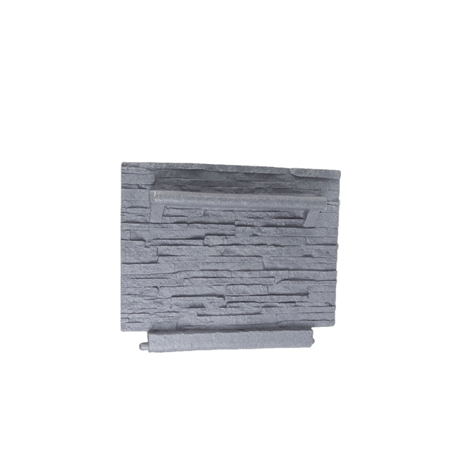 Grey Granite Rock Towel Door