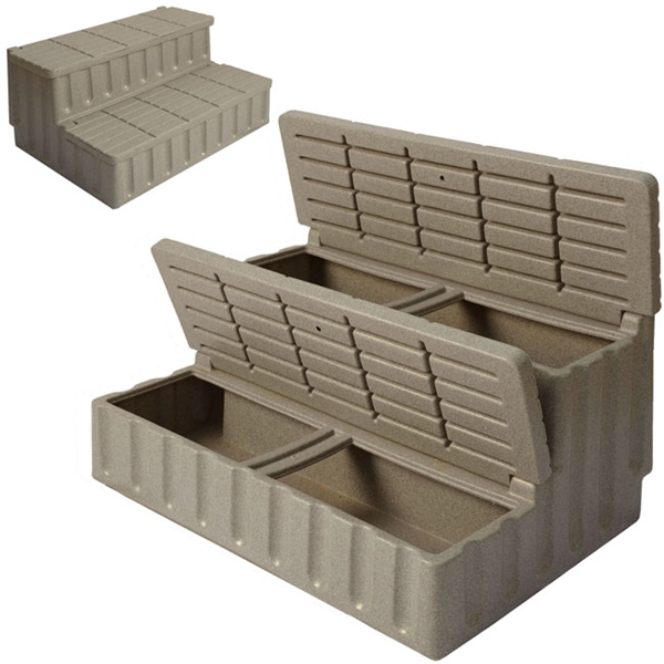 Cobblestone Storage Steps