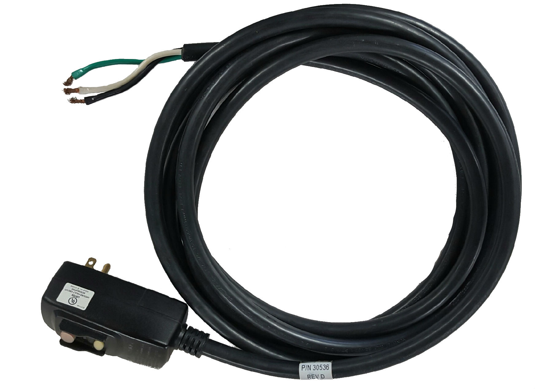 15 Amp GFCI Cord (120V Spas)